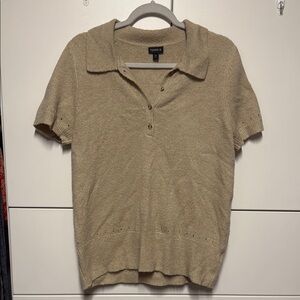 Torrid Tan Polo Sweater